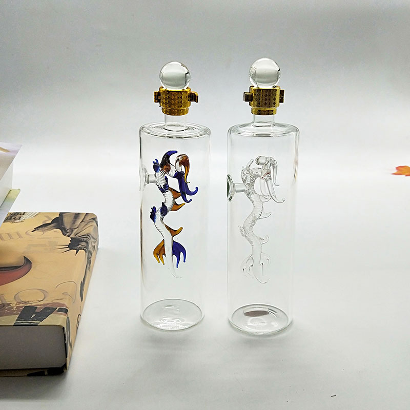 訂制手工藝玻璃酒瓶|玻璃手工藝酒瓶廠家