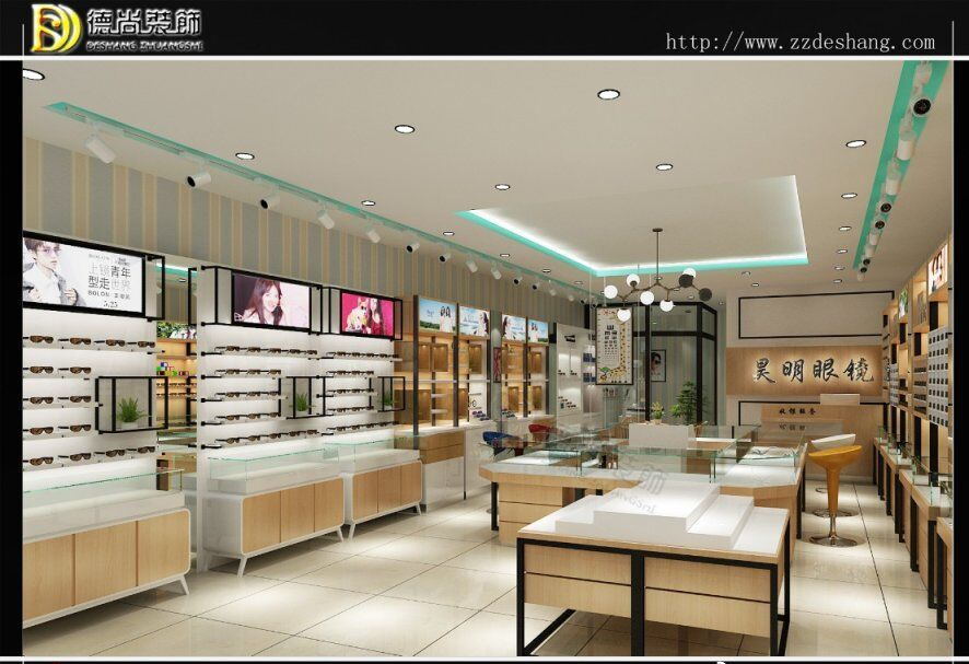 眼鏡店裝修圖片/眼鏡店裝修樣板圖 (3)