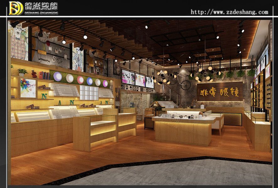 眼鏡店的裝修設(shè)計方案圖片/眼鏡店的裝修設(shè)計方案樣板圖 (2)