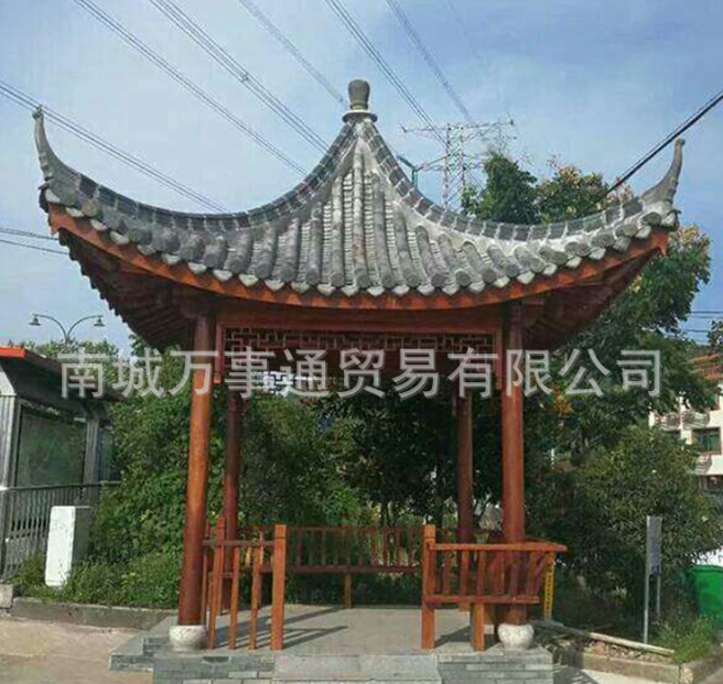 防腐木涼亭圖片/防腐木涼亭樣板圖 (3)