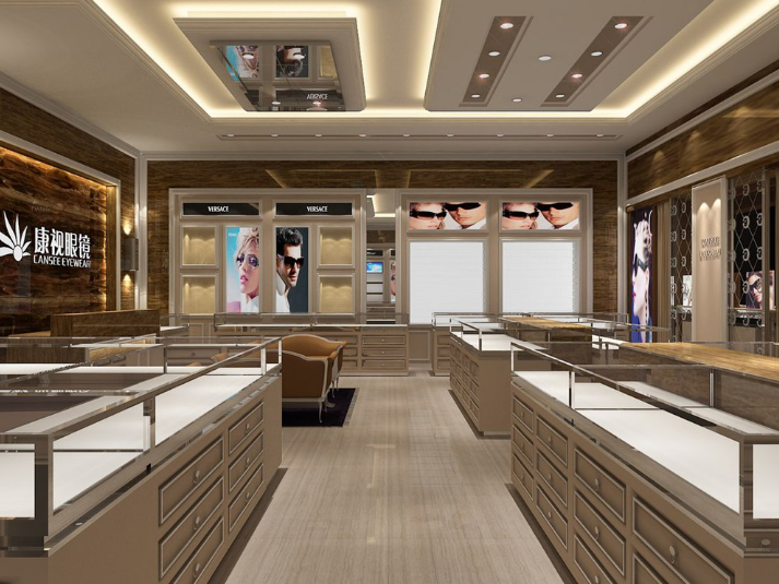眼鏡店裝修圖片/眼鏡店裝修樣板圖 (3)