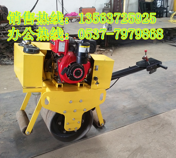 手扶壓路機 溝槽鋼輪振動壓實機 手推單輪壓道機 回填土壓實機