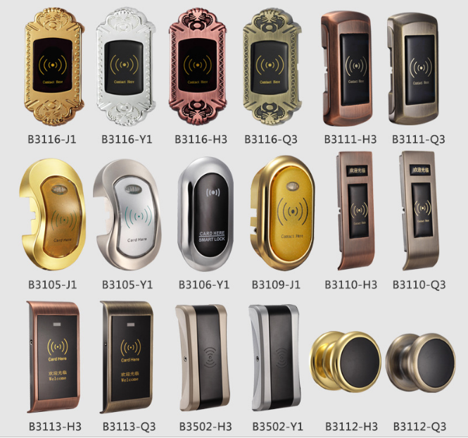 電子感應鎖圖片/電子感應鎖樣板圖 (4)