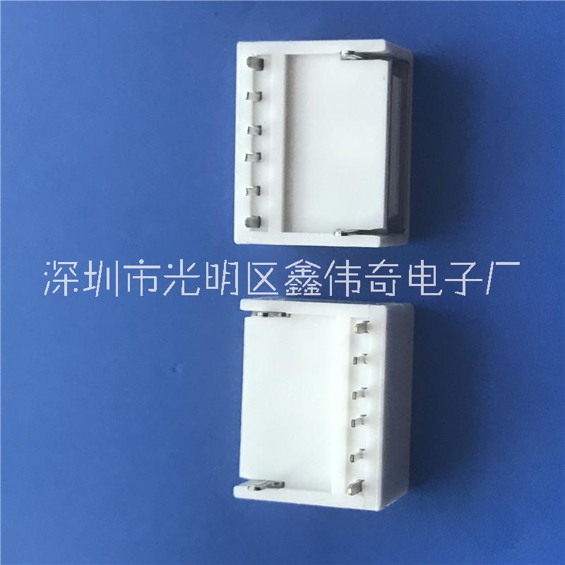 USB 2.0母座 白色塑膠殼圖片/USB 2.0母座 白色塑膠殼樣板圖 (3)