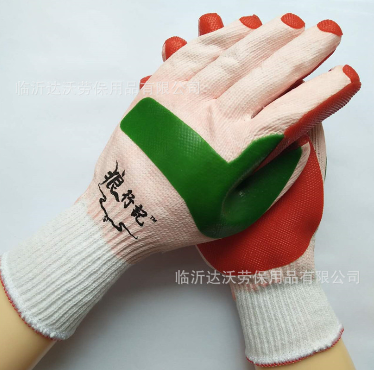 正 品*行記雙*防割膠片手套 榮臻膠片手套 耐磨隔熱防滑勞保手套