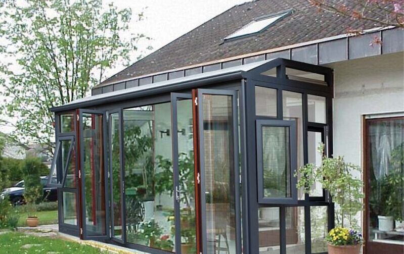 斷橋鋁窗戶封陽臺圖片