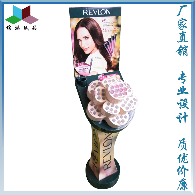 化妝品紙質(zhì)展示架圖片
