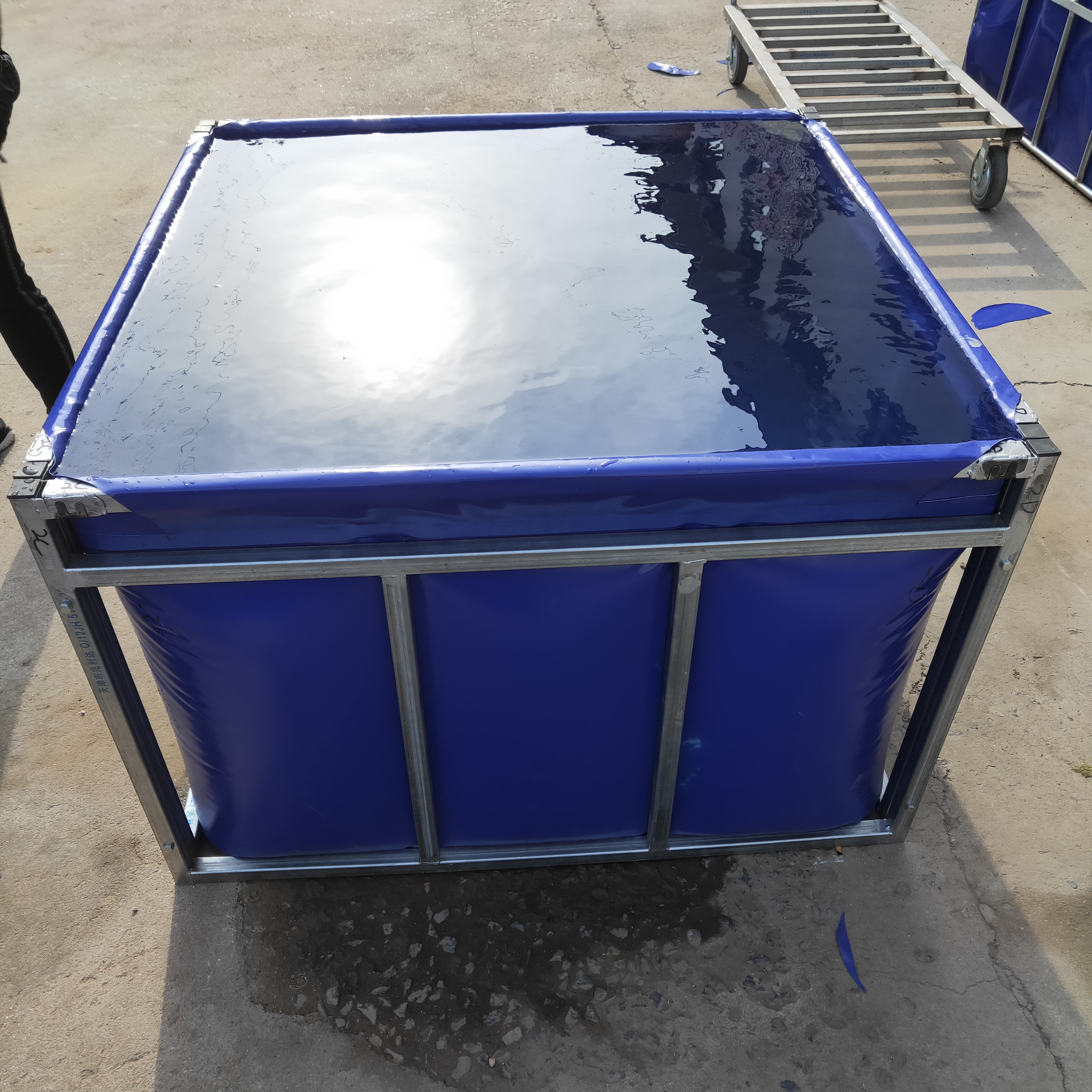 帆布魚池圖片/帆布魚池樣板圖 (2)