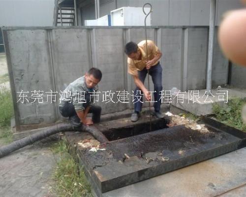東莞隔油池清理圖片