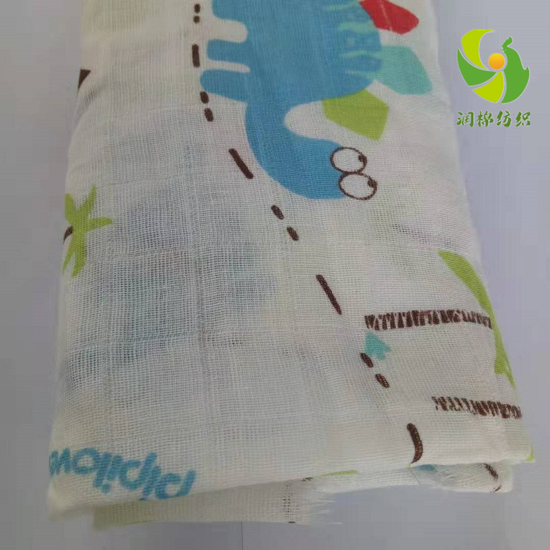 方格紗布普梳全棉雙層方格印花布圖片/方格紗布普梳全棉雙層方格印花布樣板圖 (3)