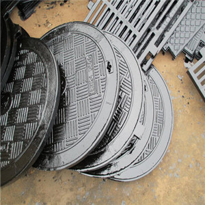 墨鑄鐵井蓋圖片/墨鑄鐵井蓋樣板圖 (2)