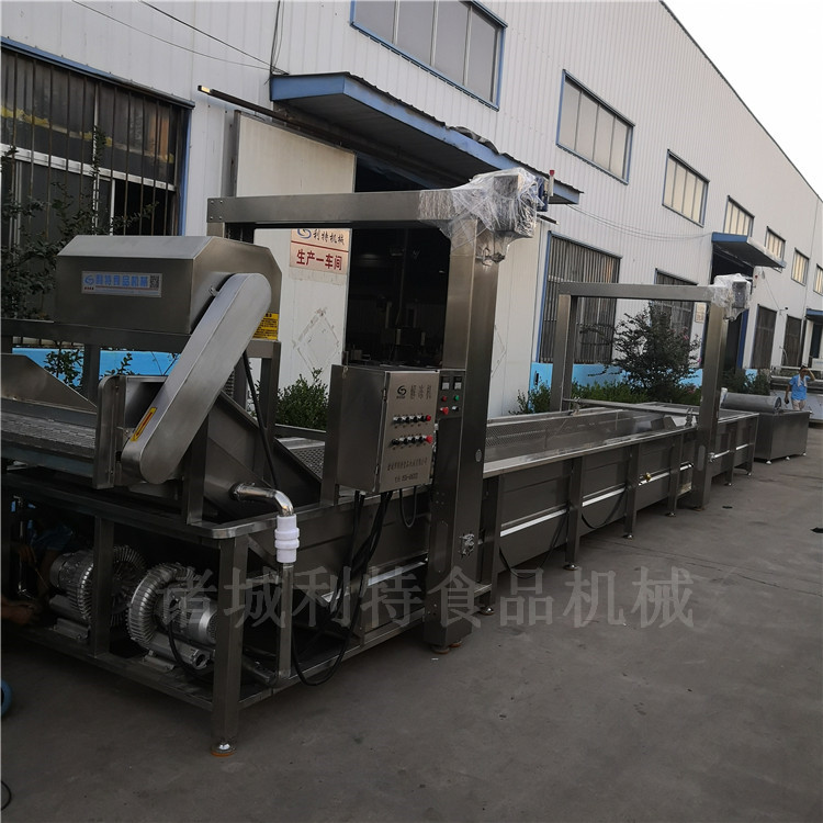 利特水浴式解凍機(jī)，牛排解凍流水線圖片