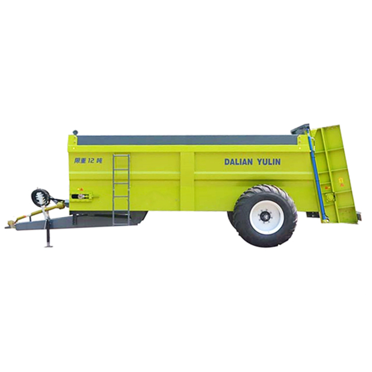 農(nóng)用904拖拉機(jī)帶的有機(jī)肥揚(yáng)肥機(jī)
