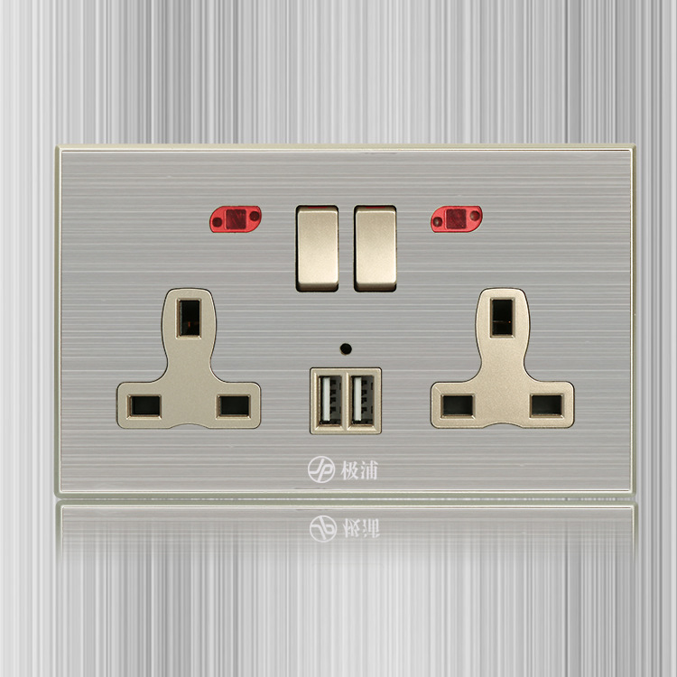 北京外貿(mào)不銹鋼開關(guān)插座批發(fā)圖片