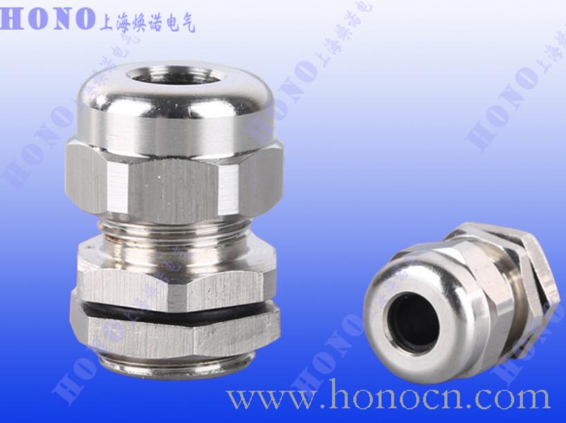 HONO不銹鋼電纜接頭，不銹鋼格蘭頭，不銹鋼填料函，不銹鋼防水接頭，不銹鋼電纜固定鎖緊接頭，穿線防水固定頭