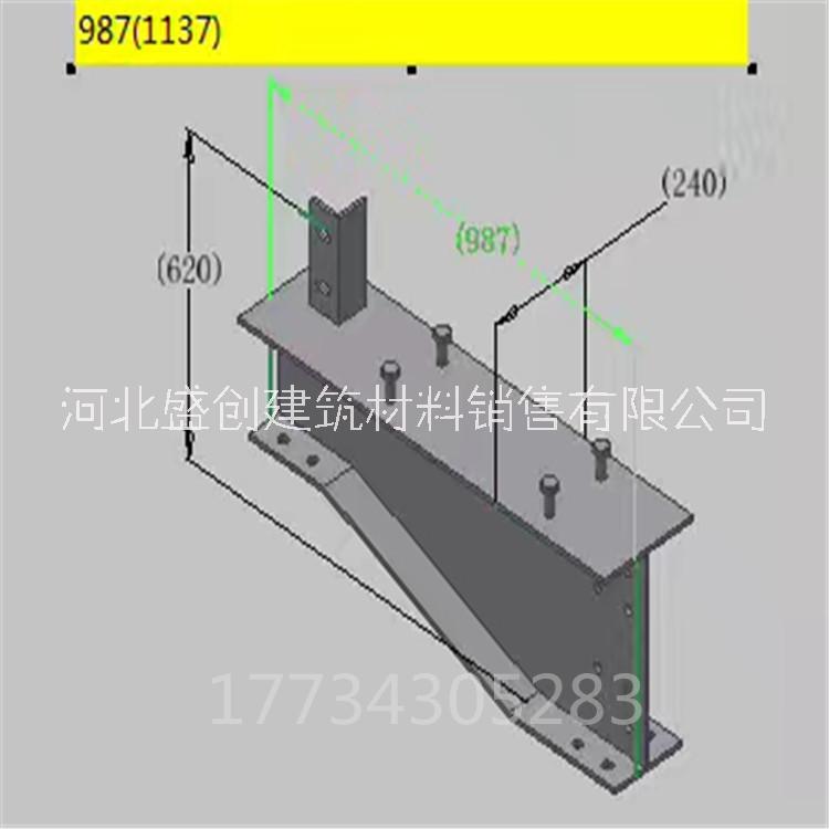 中國基建橋梁防落梁擋塊抗震裝置固圖片