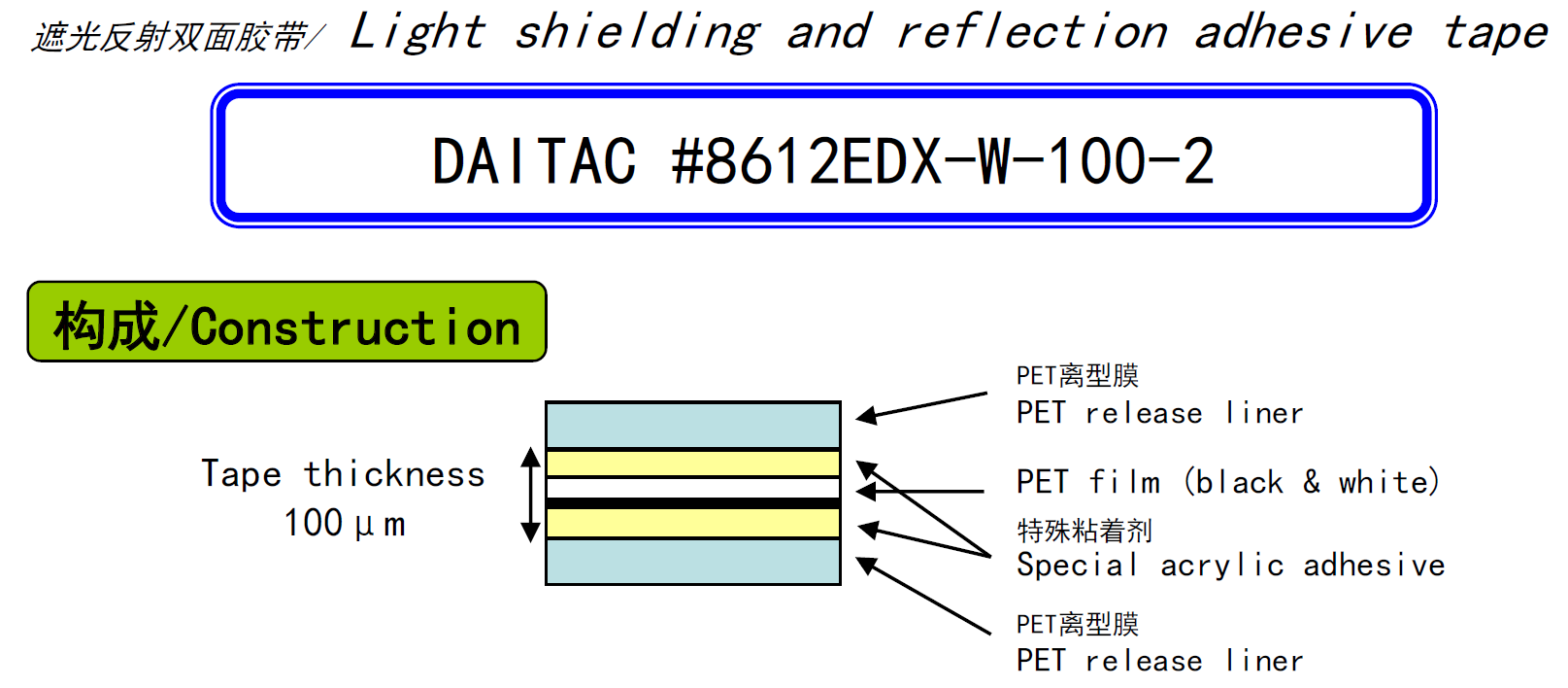 8612EDX-W-100薄膜基圖片