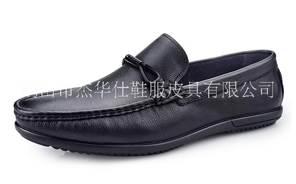廣東杰華仕豆豆鞋A1款 皮鞋代工 鞋OEM貼牌加工 男皮鞋貼牌代工