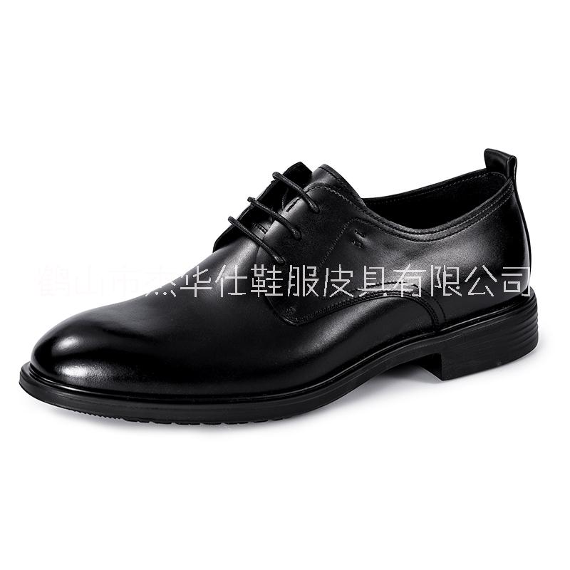 杰華仕商務(wù)鞋A112款 皮鞋代工 皮鞋OEM貼牌 鞋加工