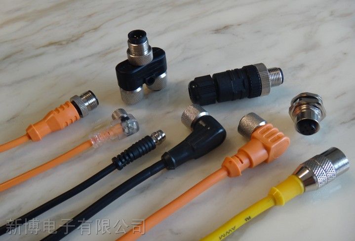 溫州M12連接線 連接器廠家圖片