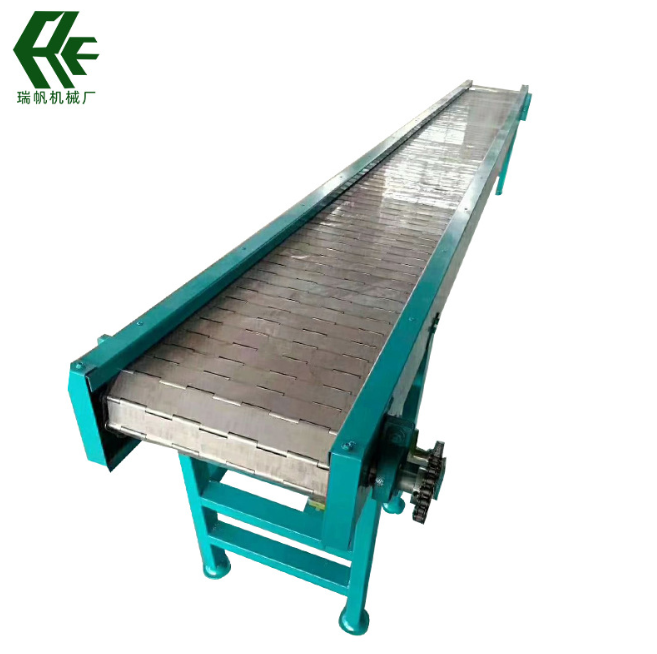 輸送設(shè)備鏈板輸送機(jī)食品流水線傳送帶運(yùn)輸機(jī)不銹鋼鏈板式輸送機(jī)