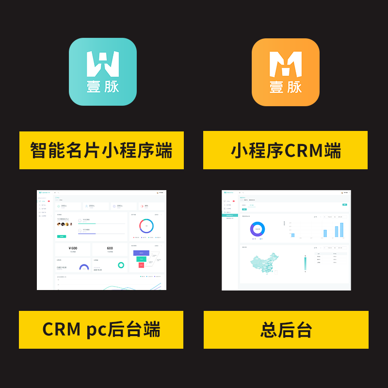 智能微信獲客名片+用戶運營+crm企業(yè)管理