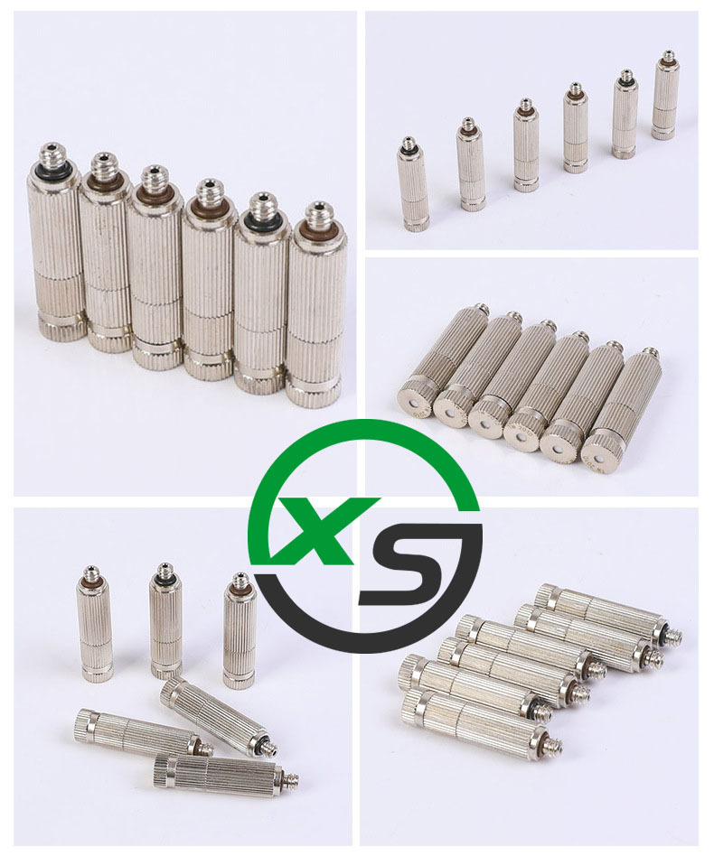 霧狀噴頭高壓霧化噴嘴除塵降溫防滴漏陶瓷帶過濾網不易堵 高壓噴嘴