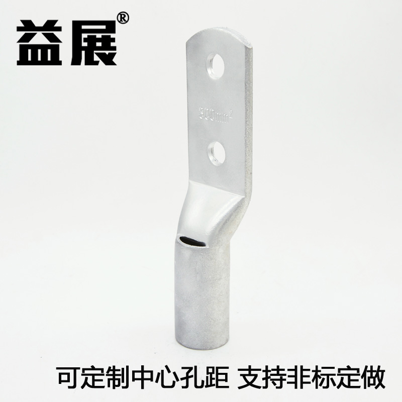 雙孔掛錫銅鼻子 CL120-2H-12管制銅鼻子可折彎打孔
