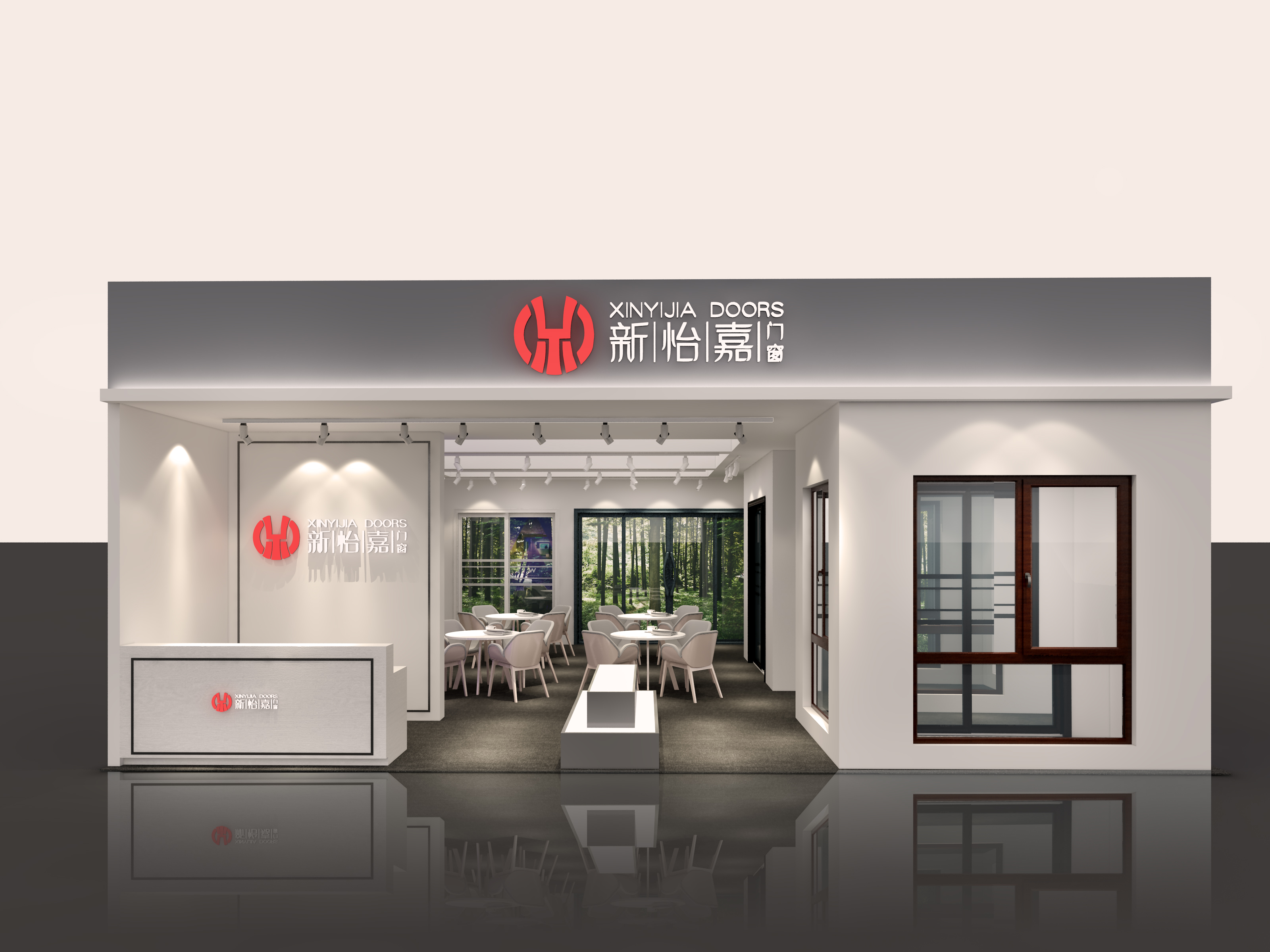 2023年3月長沙建博會展臺設計圖片/2023年3月長沙建博會展臺設計樣板圖 (3)