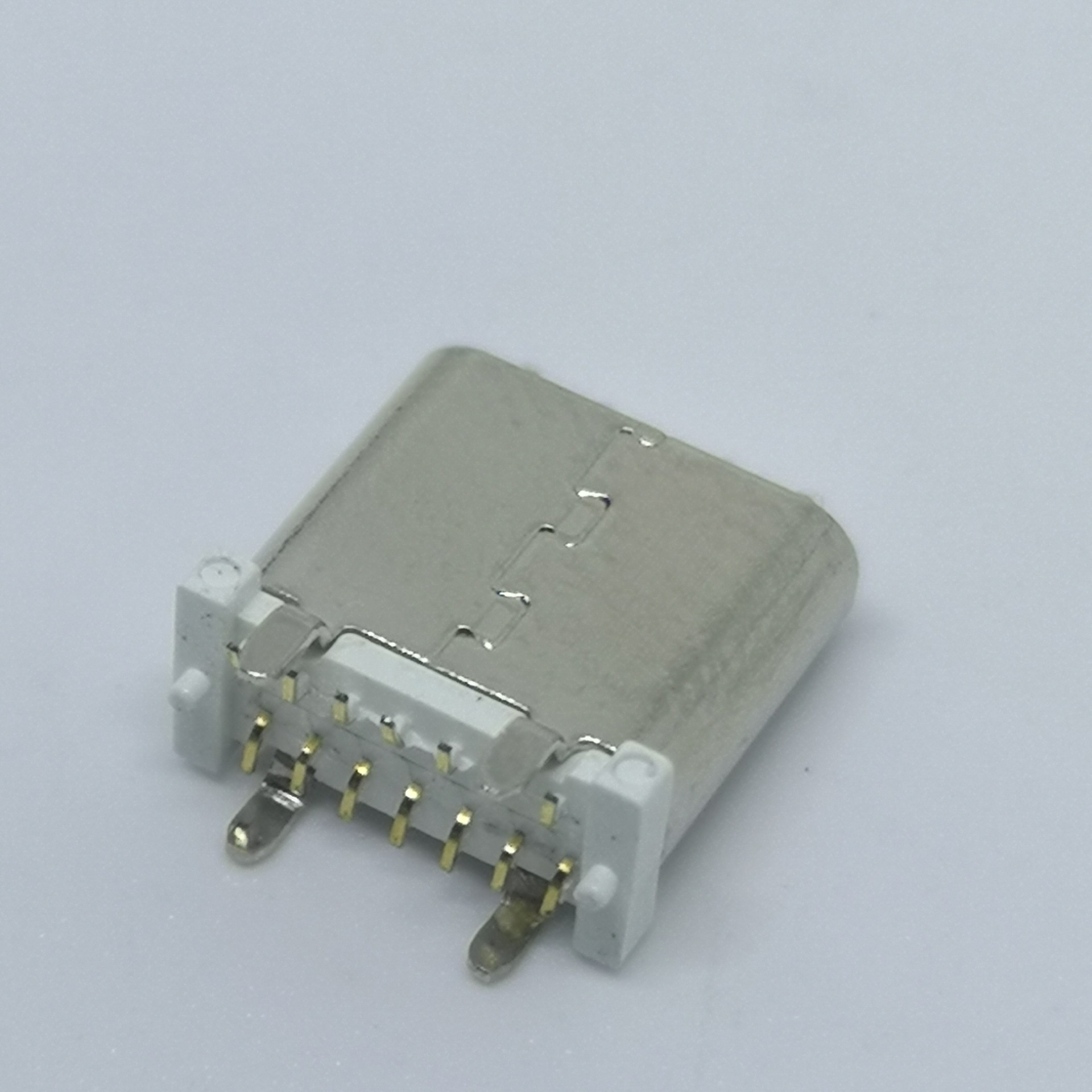 Type-c母座14P直立式，Type-c母座14P直立式價格，Type-c母座14P直立式報價，雙貼片護(hù)套*罩露膠芯
