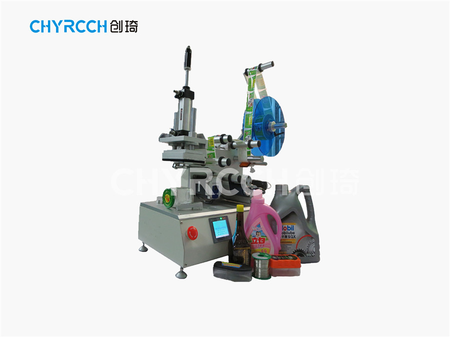 半自動(dòng)平面貼標(biāo)機(jī)圖片