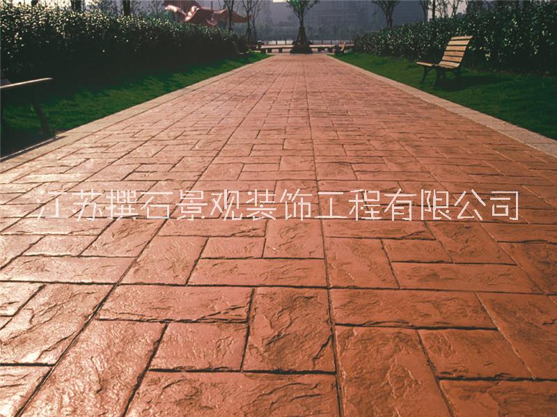 藝術壓印地坪圖片/藝術壓印地坪樣板圖 (2)