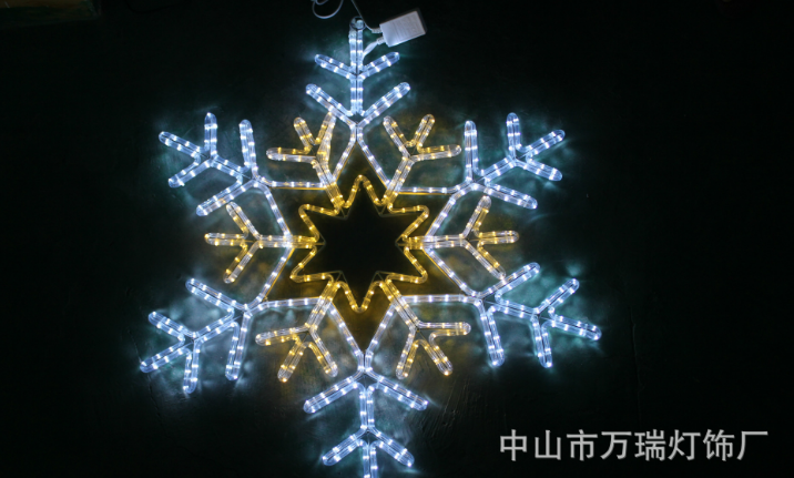 雪花造型燈圖片/雪花造型燈樣板圖 (4)