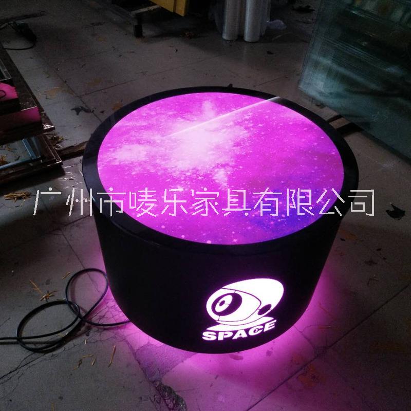 廣州KTV發(fā)光茶幾圖片