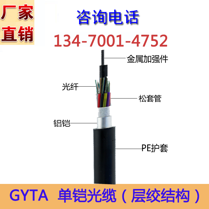 單鎧裝GYTA光纜圖片