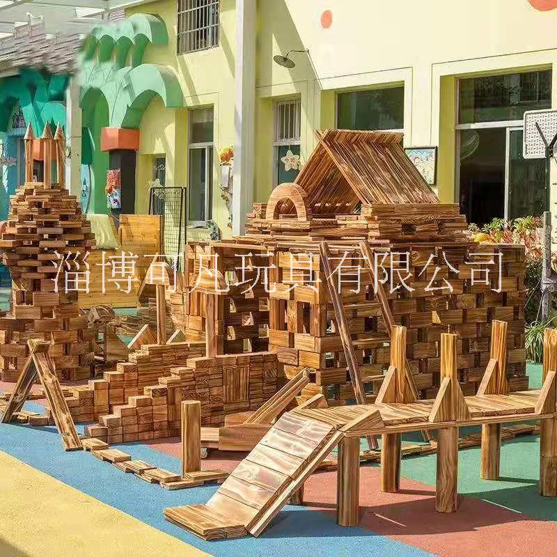 淄博市大型幼儿园户外搭建积木/儿童益智厂家