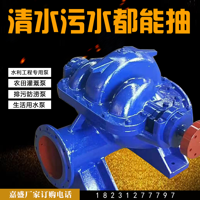 SH雙吸離心泵大流量圖片/SH雙吸離心泵大流量樣板圖 (4)