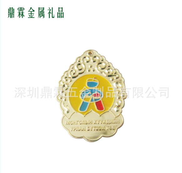 鍍金徽章圖片/鍍金徽章樣板圖 (1)