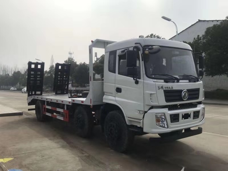 小三軸平板運輸車價格小三軸平板廠圖片