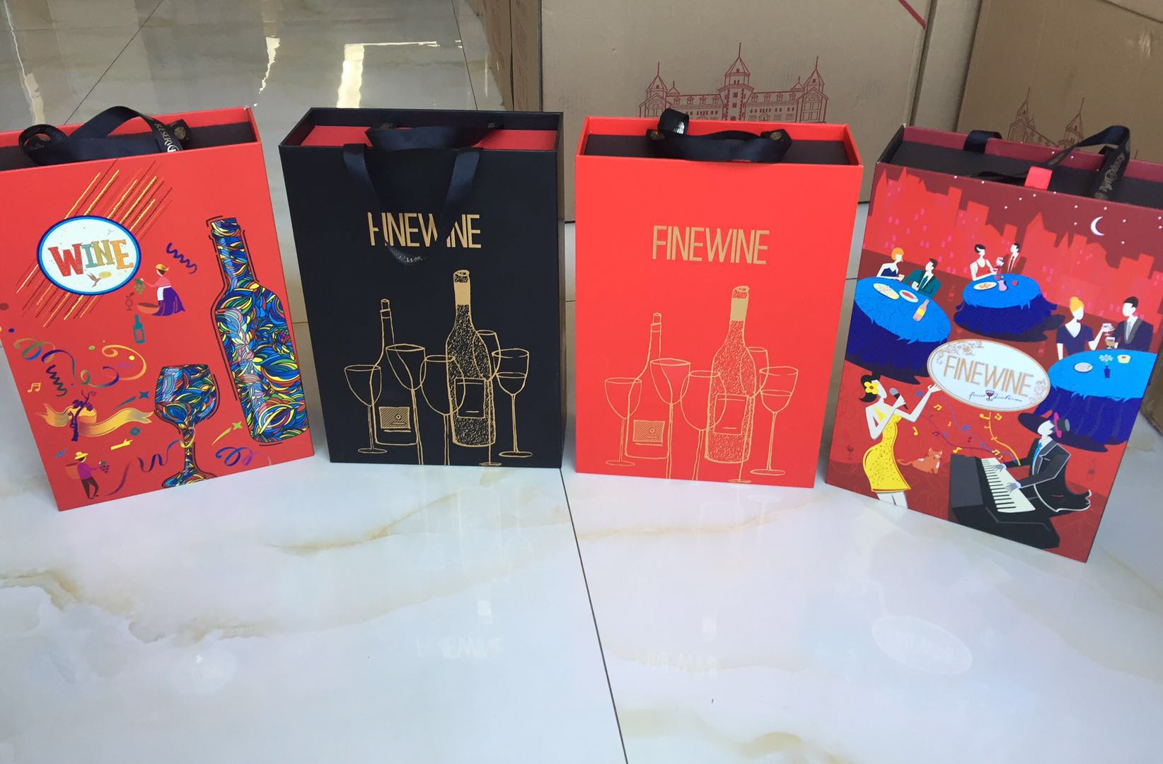 炫彩雙支酒盒，新款雙支酒盒