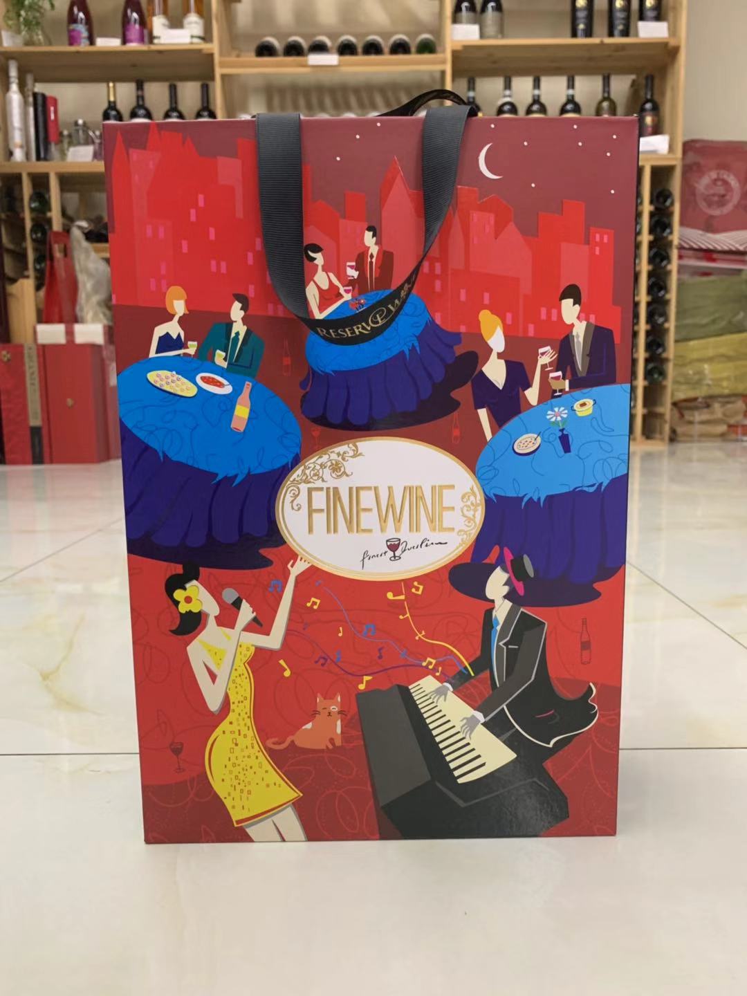 黑色雙只皮盒圖片/黑色雙只皮盒樣板圖 (2)