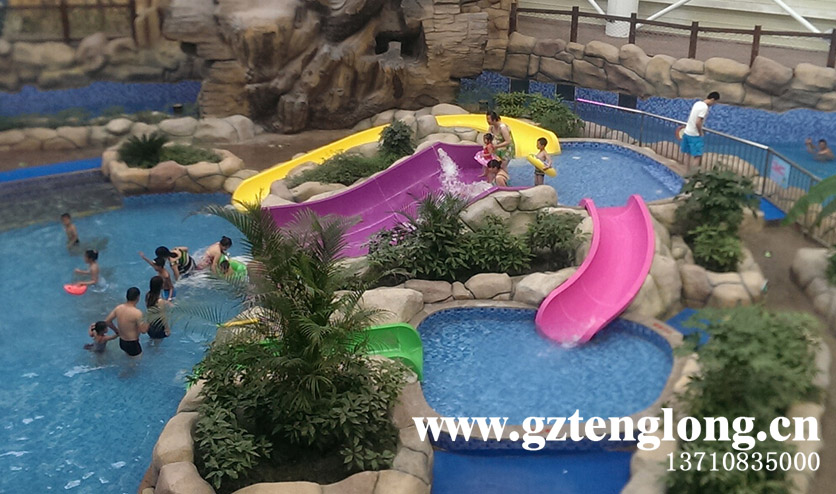 兒童組合滑梯小型水上滑梯水上樂園設(shè)備