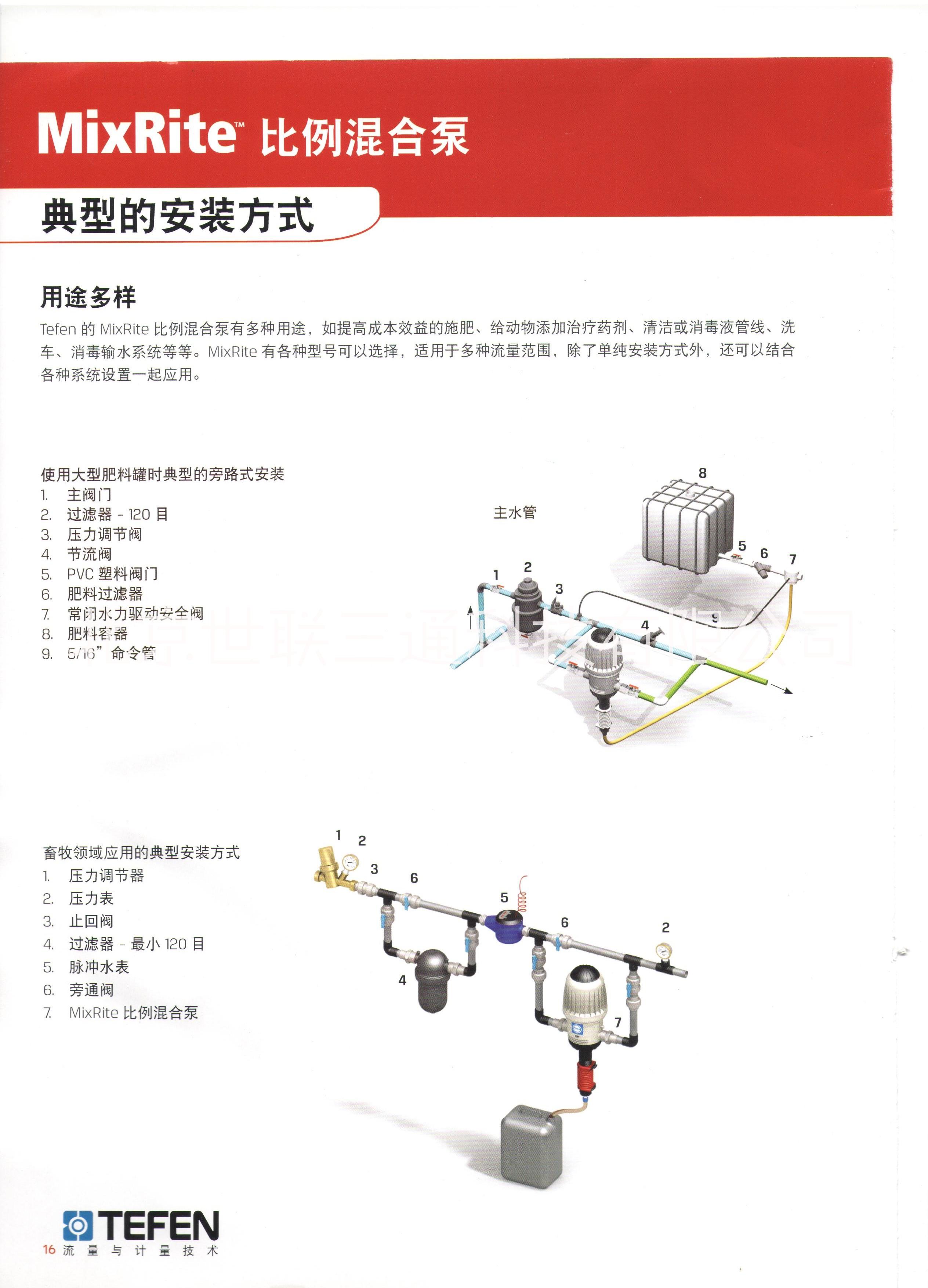 北京市以色列TEFEN2504施肥器厂家以色列TEFEN2504施肥器自动比例泵养殖场大棚喷灌施肥器