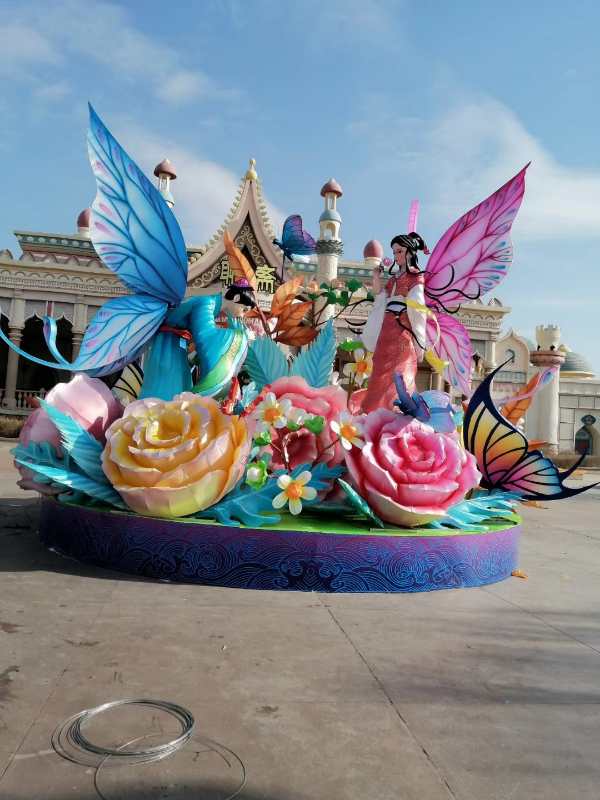 彩燈仙女下凡圖片