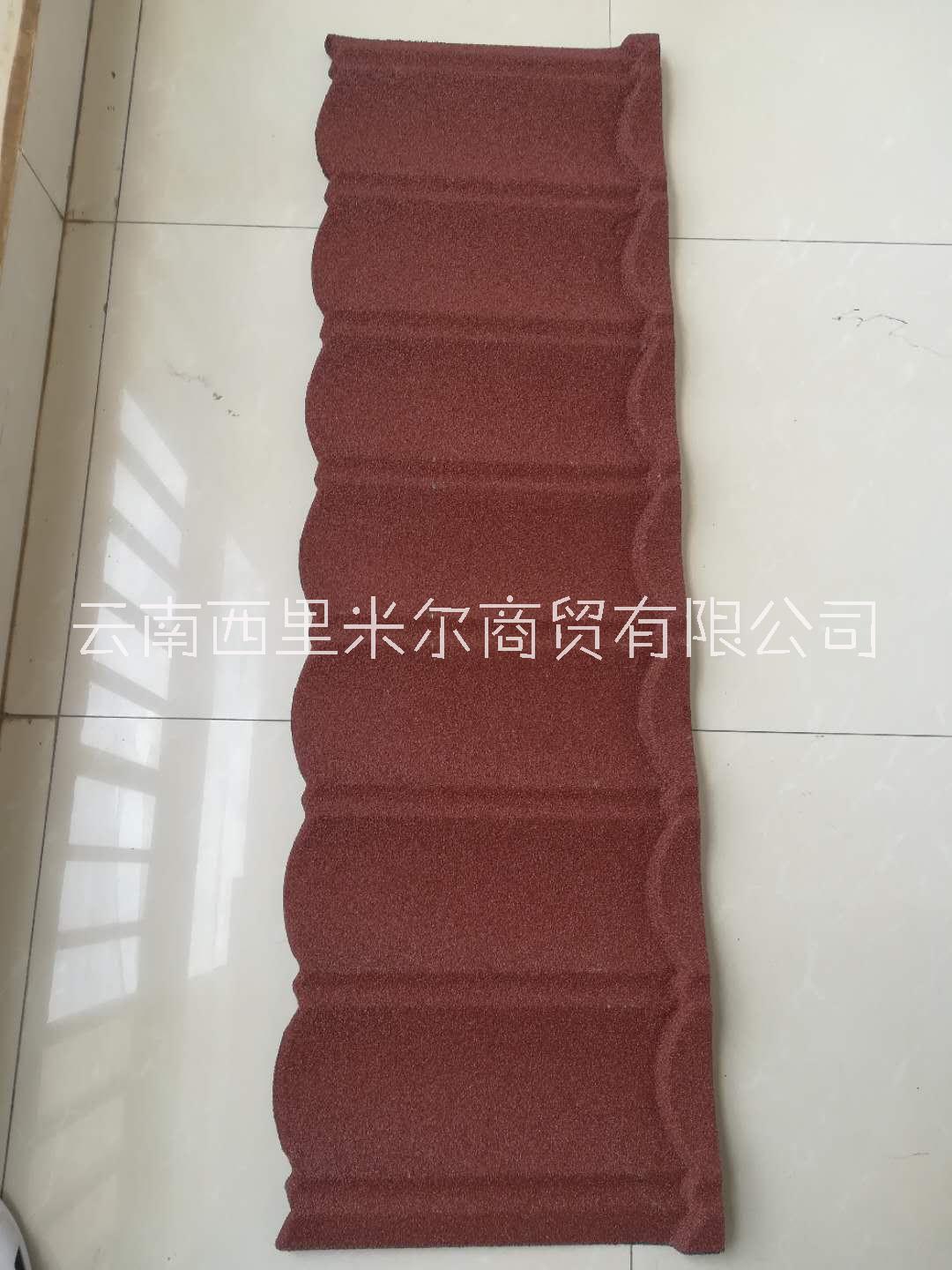 云南優(yōu)質(zhì)鍍鋁鋅不銹鋼彩石金屬屋面圖片