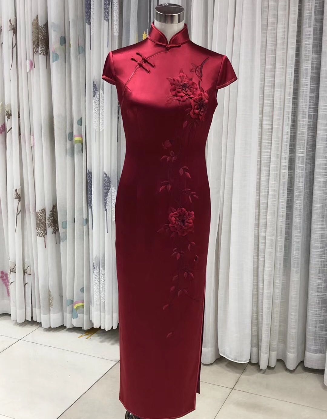 旗袍圖片/旗袍樣板圖 (4)