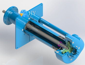 耐磨地坑泵--- HL系列立式渣浆泵