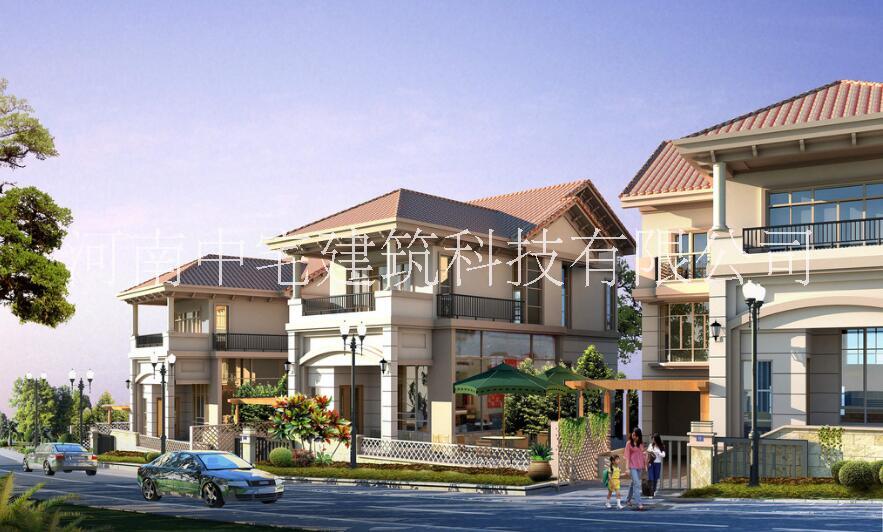 河南鋼結(jié)構(gòu)集成別墅_住宅_房屋_建筑_中宅輕鋼別墅