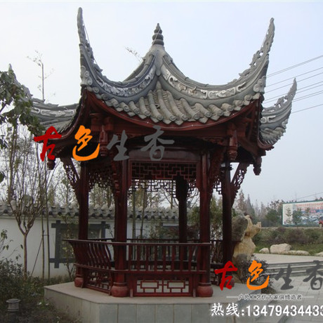 古建亭圖片/古建亭樣板圖 (1)