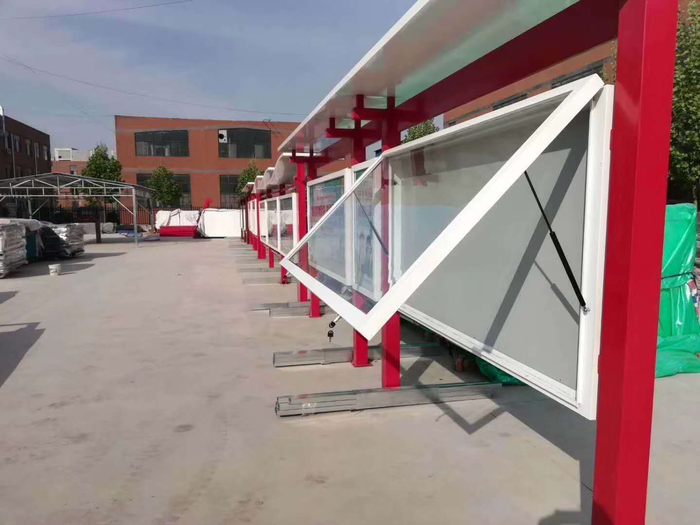 山西領界自己廠房生產(chǎn)宣傳欄標牌圖片/山西領界自己廠房生產(chǎn)宣傳欄標牌樣板圖 (3)